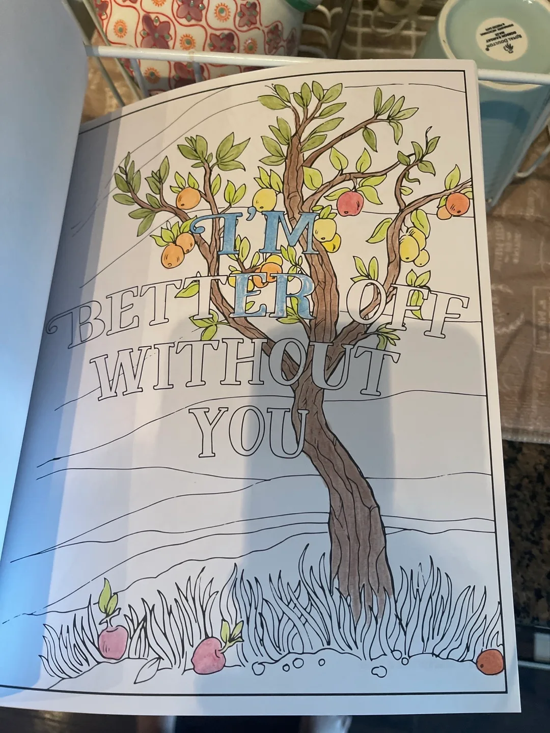 Adult coloring book “fuck off I’m coloring” image indicator(6)