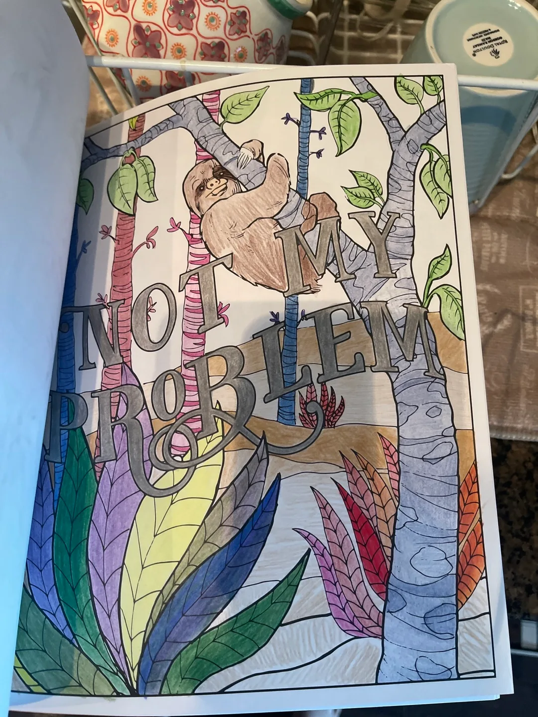 Adult coloring book “fuck off I’m coloring” image indicator(5)