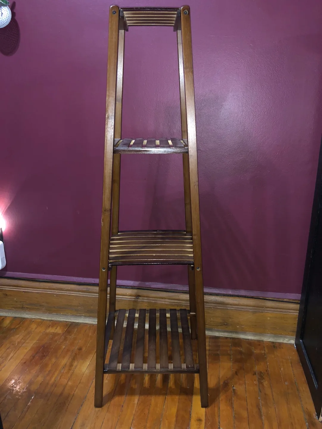 Wooden 4-Tier Plant Stand thumbnail