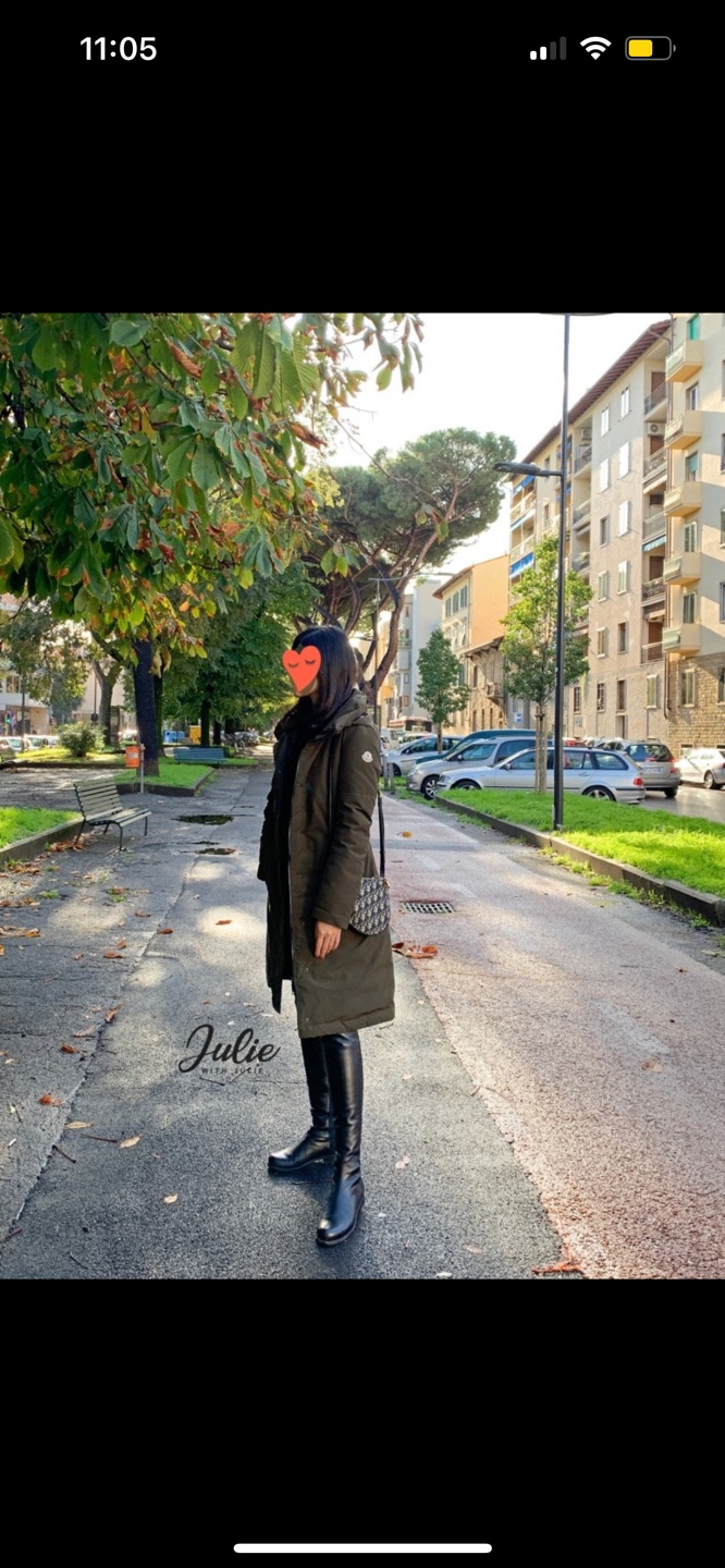 Moncler Long Down Puffer Coat