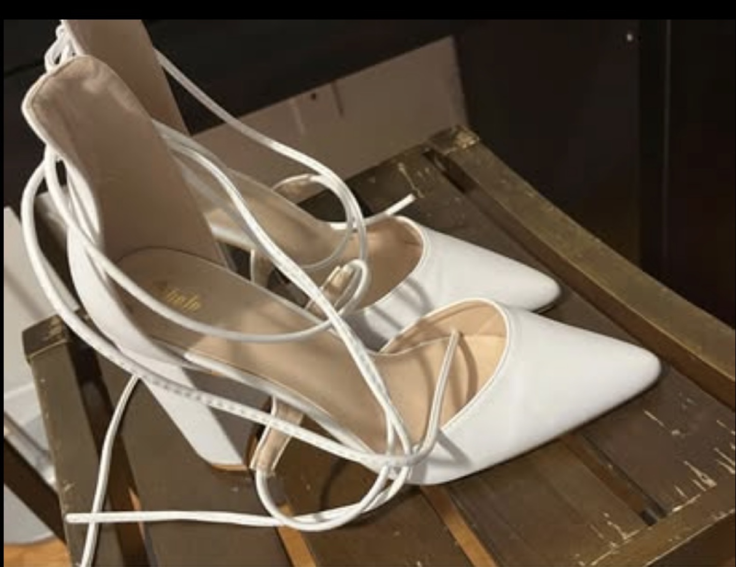 White and Black Heels - photo 2