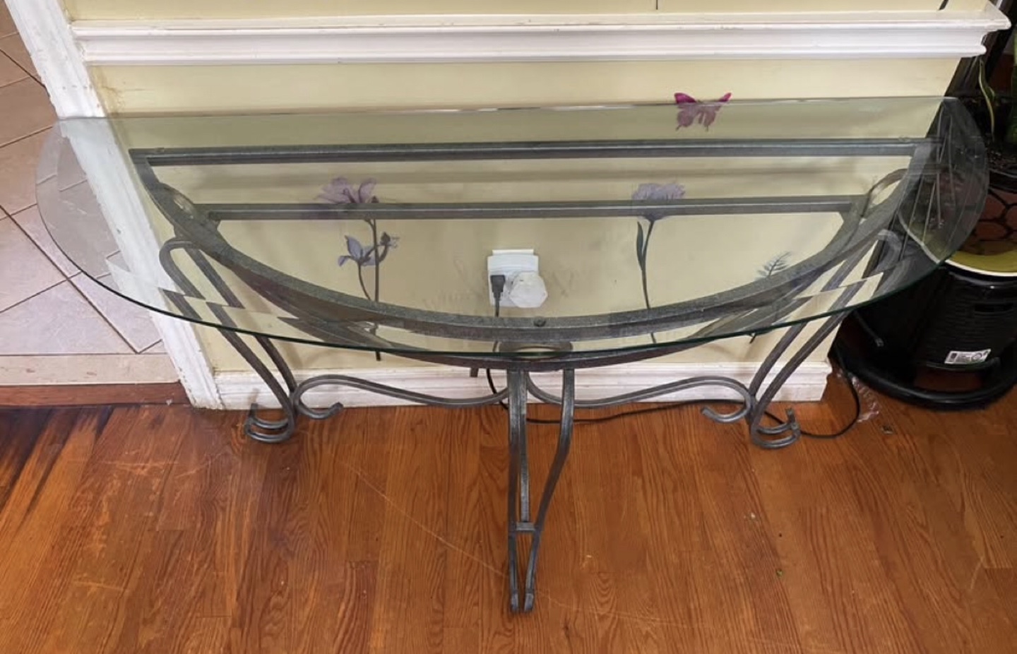 Two Piece Glass Table Set - photo 3