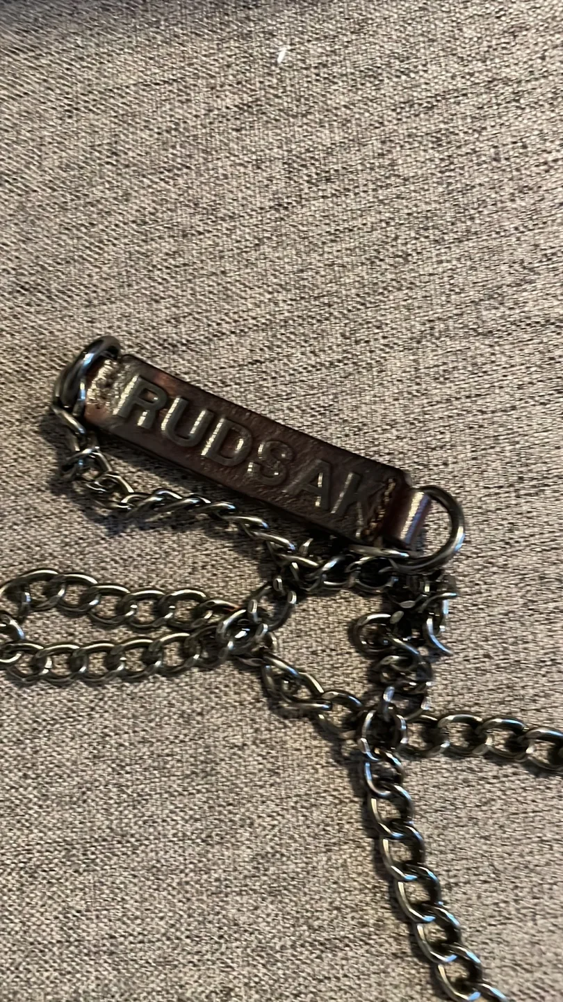 Rudd al Black Leather Chain Bag image indicator(5)