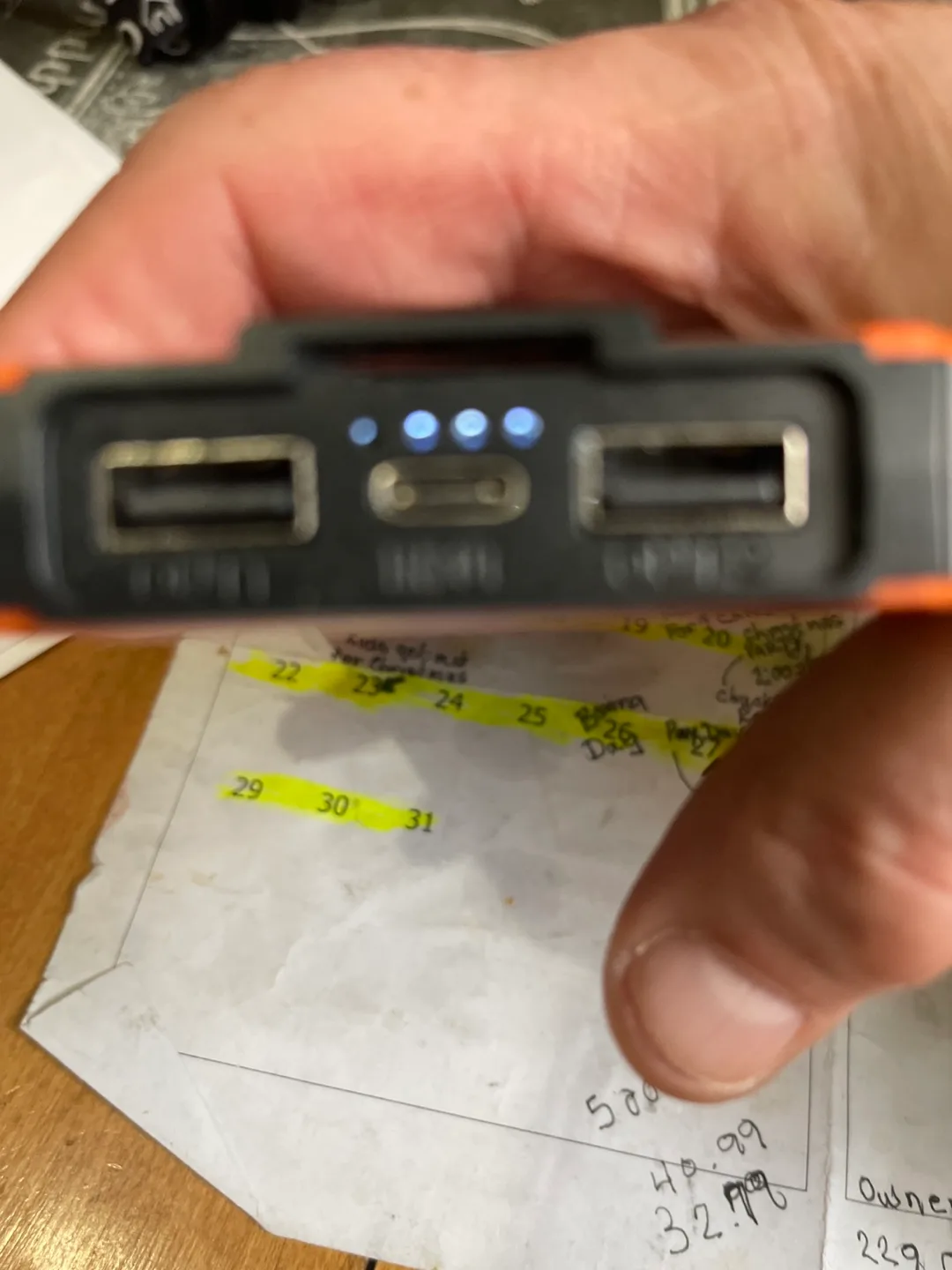 Solar Power Bank 20.00 image indicator(2)