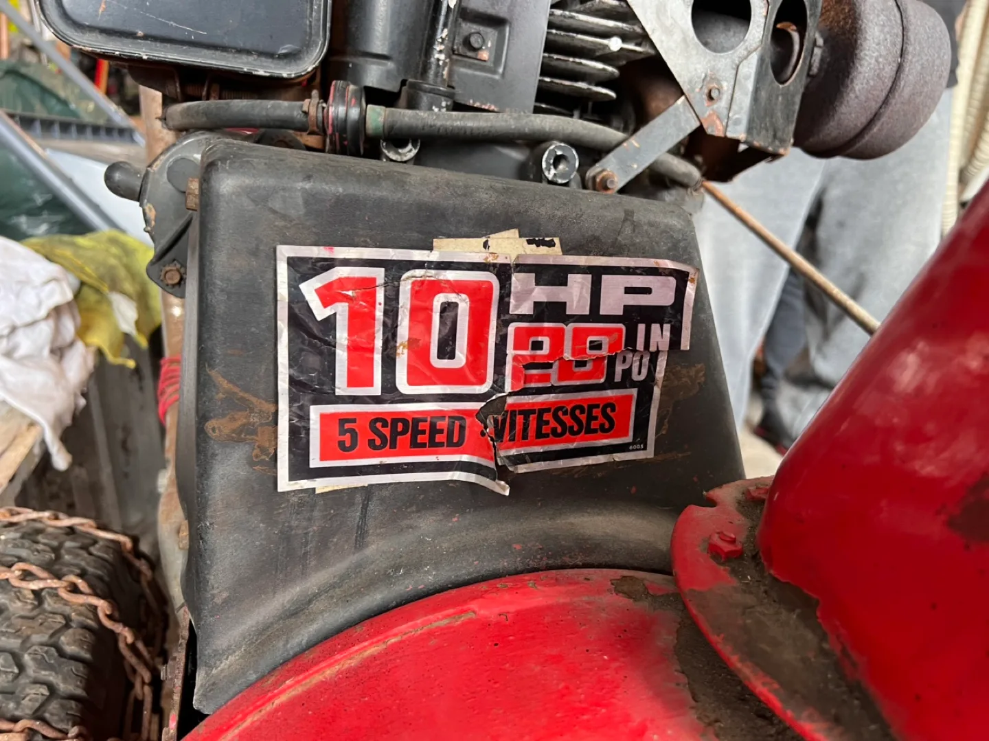 Eaton 10 HP Snowblower image indicator(3)