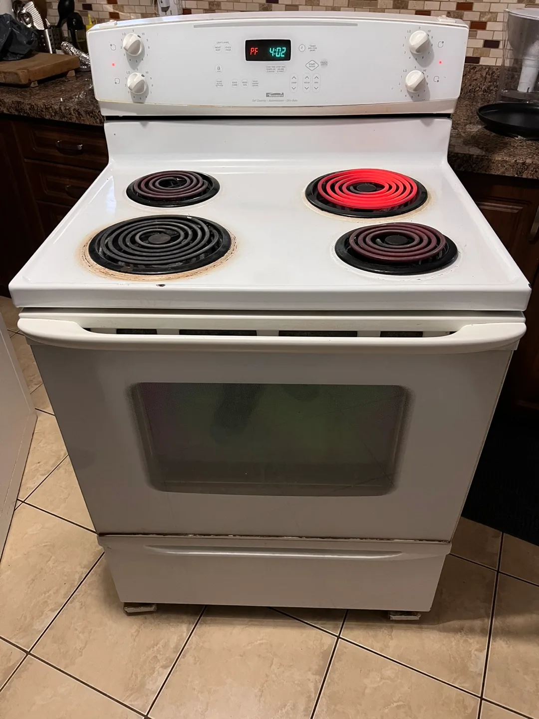 Kenmore White Stove image indicator(3)