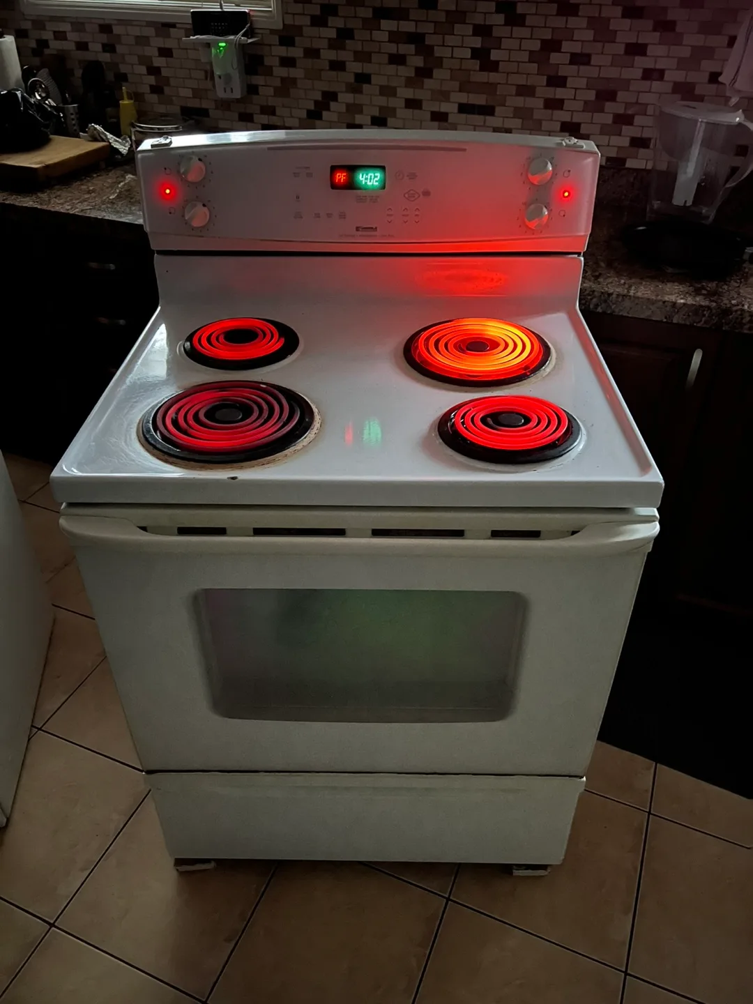 Kenmore White Stove image indicator(2)