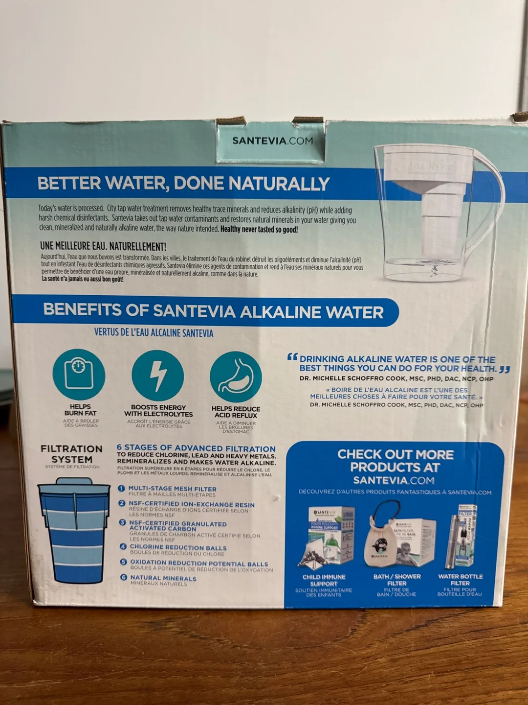 Santevia Mina Slim Series Water Pitcher image indicator(7)