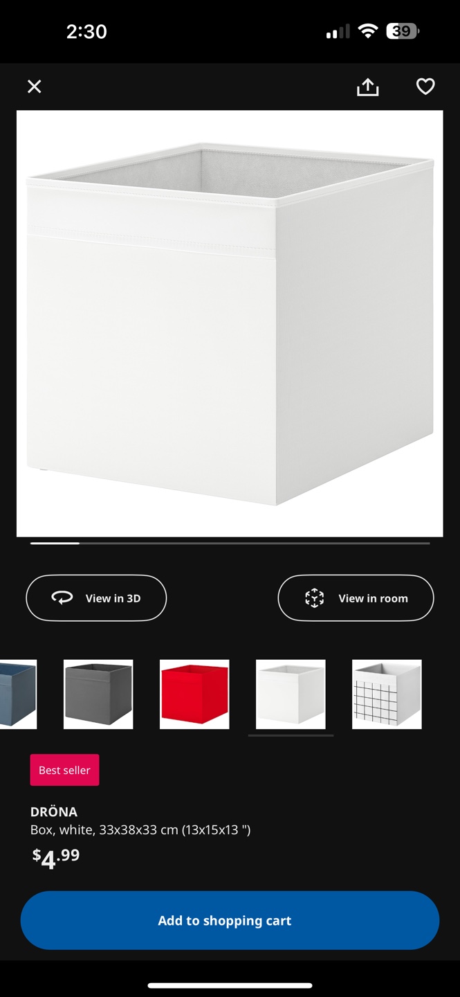 IKEA KALLAX Shelf Unit White - photo 3