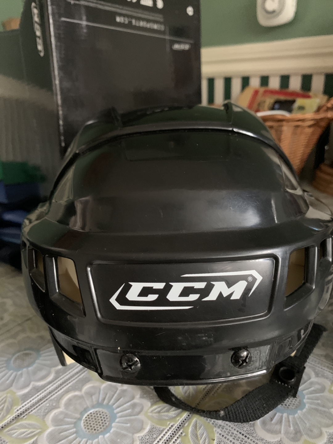 CCM Hockey Helmet - Size Large - Black