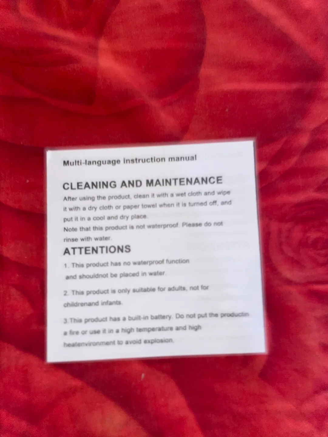 Brand New - Powerful Massage Gun w/ 4 Massage Heads & Charger image indicator(5)