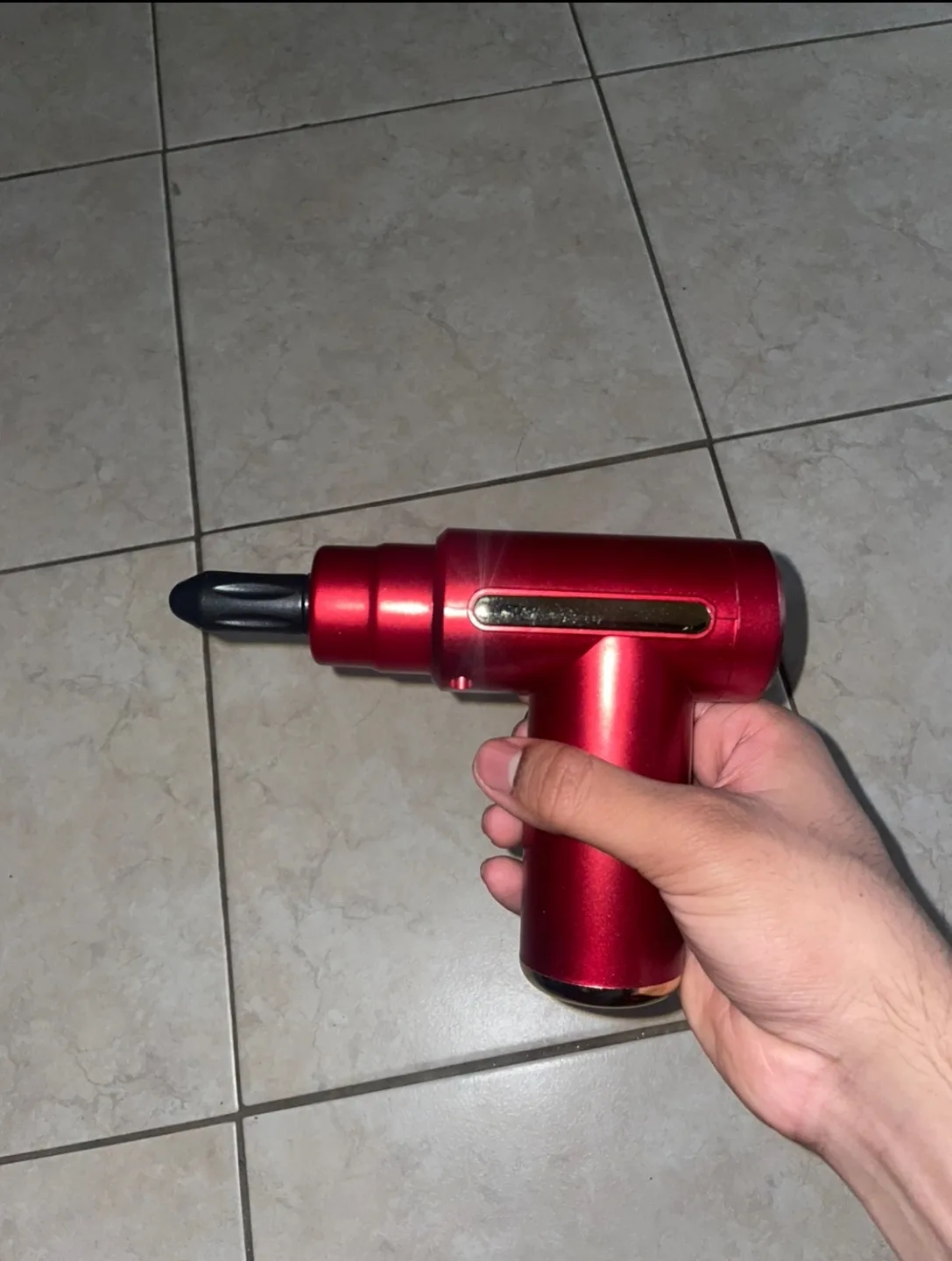 Brand New: Massage Gun w/ 4 heads & 6 power level image indicator(5)