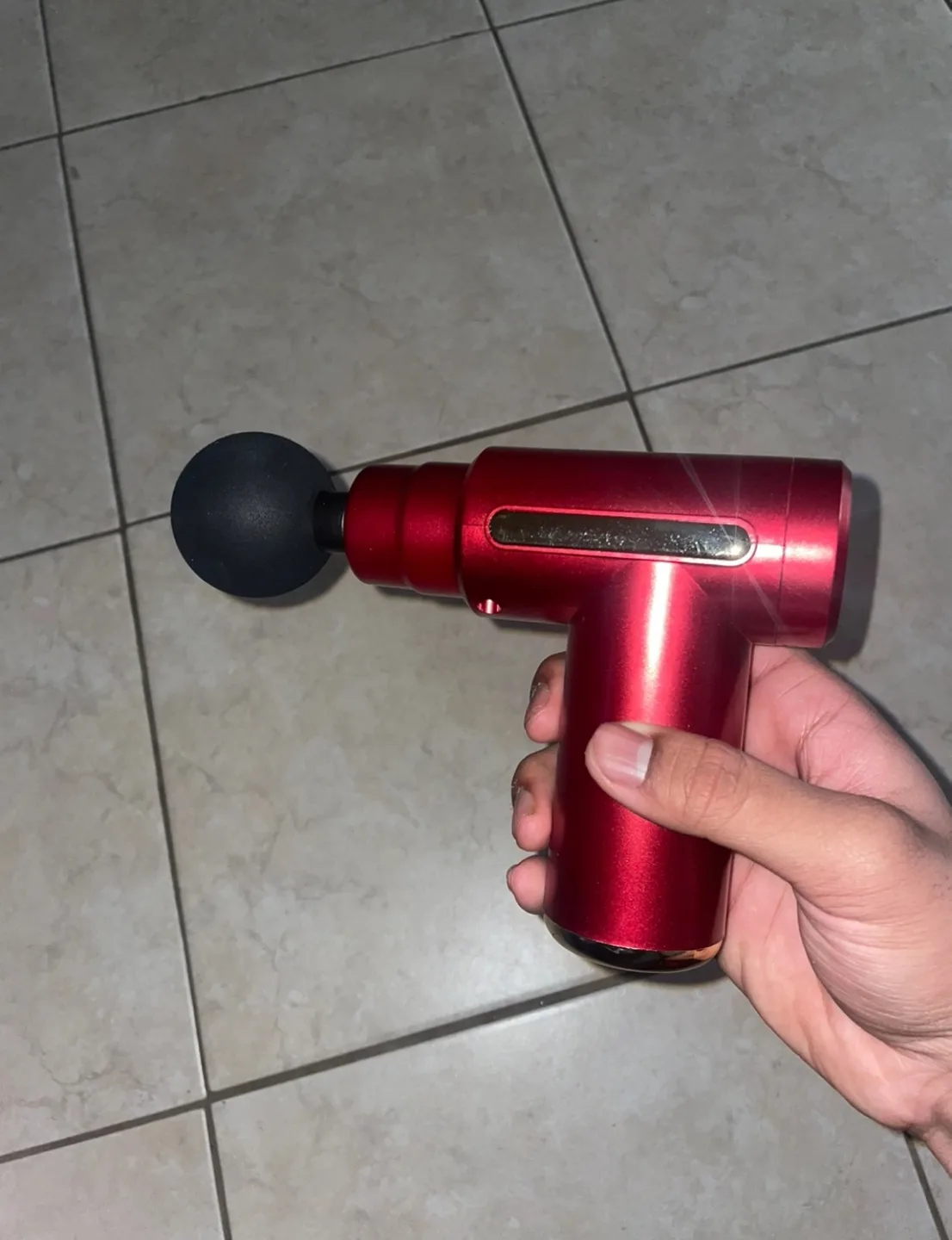 Brand New: Massage Gun w/ 4 heads & 6 power level image indicator(3)