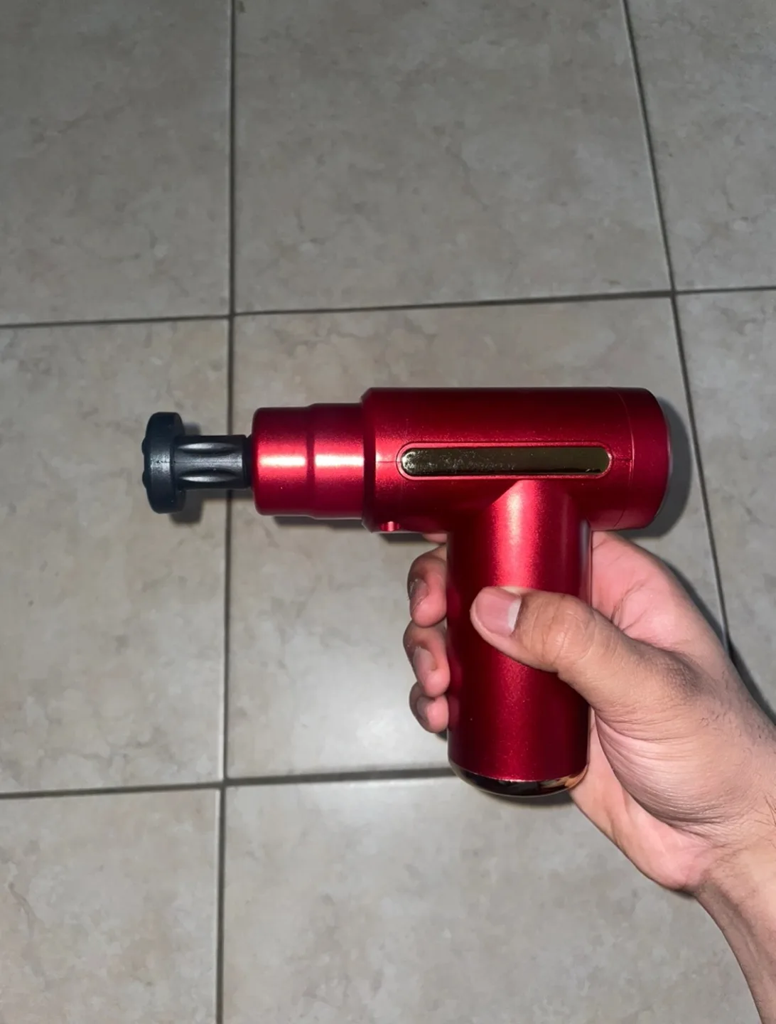 Brand New: Massage Gun w/ 4 heads & 6 power level image indicator(6)