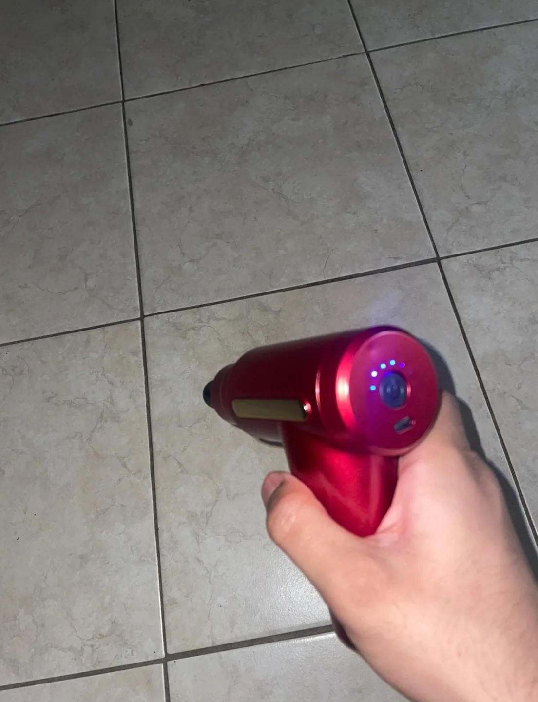 Brand New: Massage Gun w/ 4 heads & 6 power level image indicator(7)