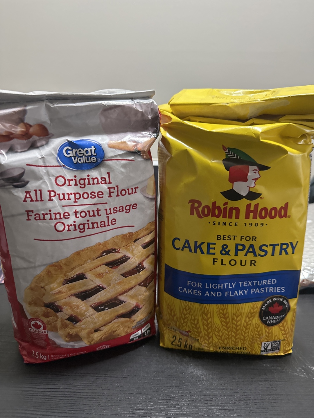 2x 2.5 kg bags of flour - #freecycle