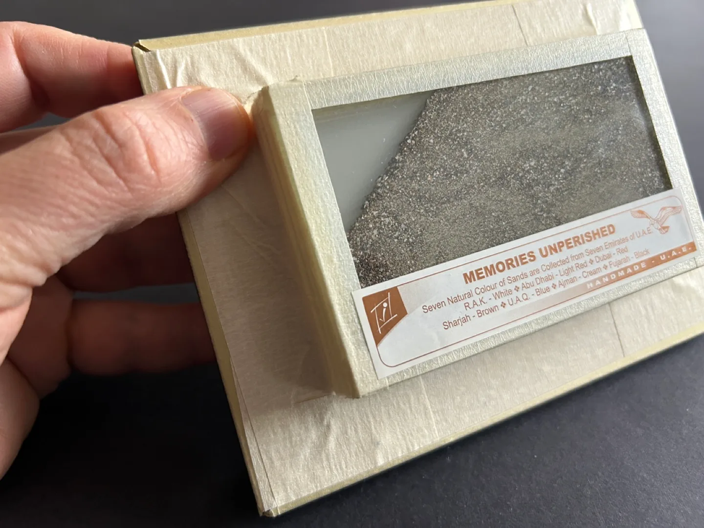 UAE seven Natural Colours of Sands Framed Sand Art image indicator(4)