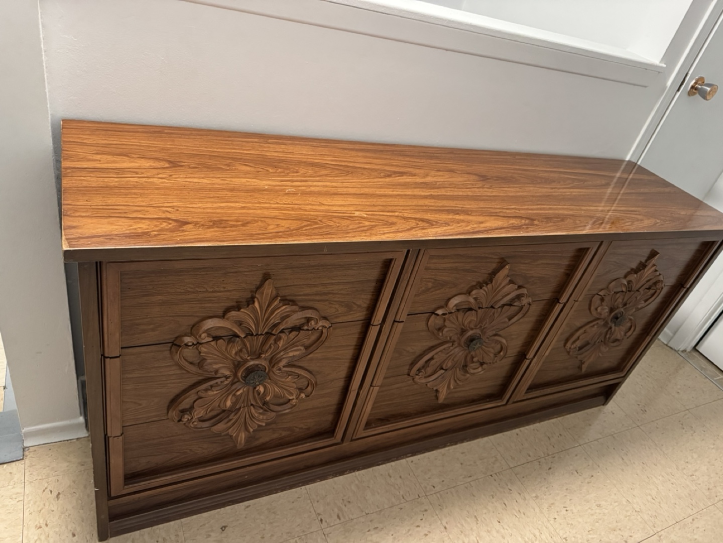 Vintage Wooden Dresser
