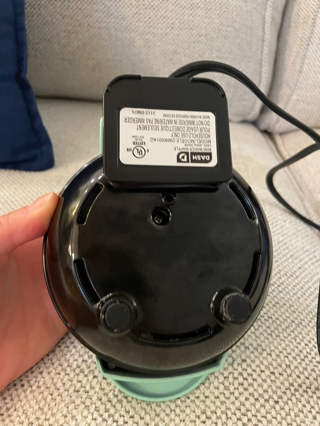 Dash Mini Waffle Maker image indicator(3)