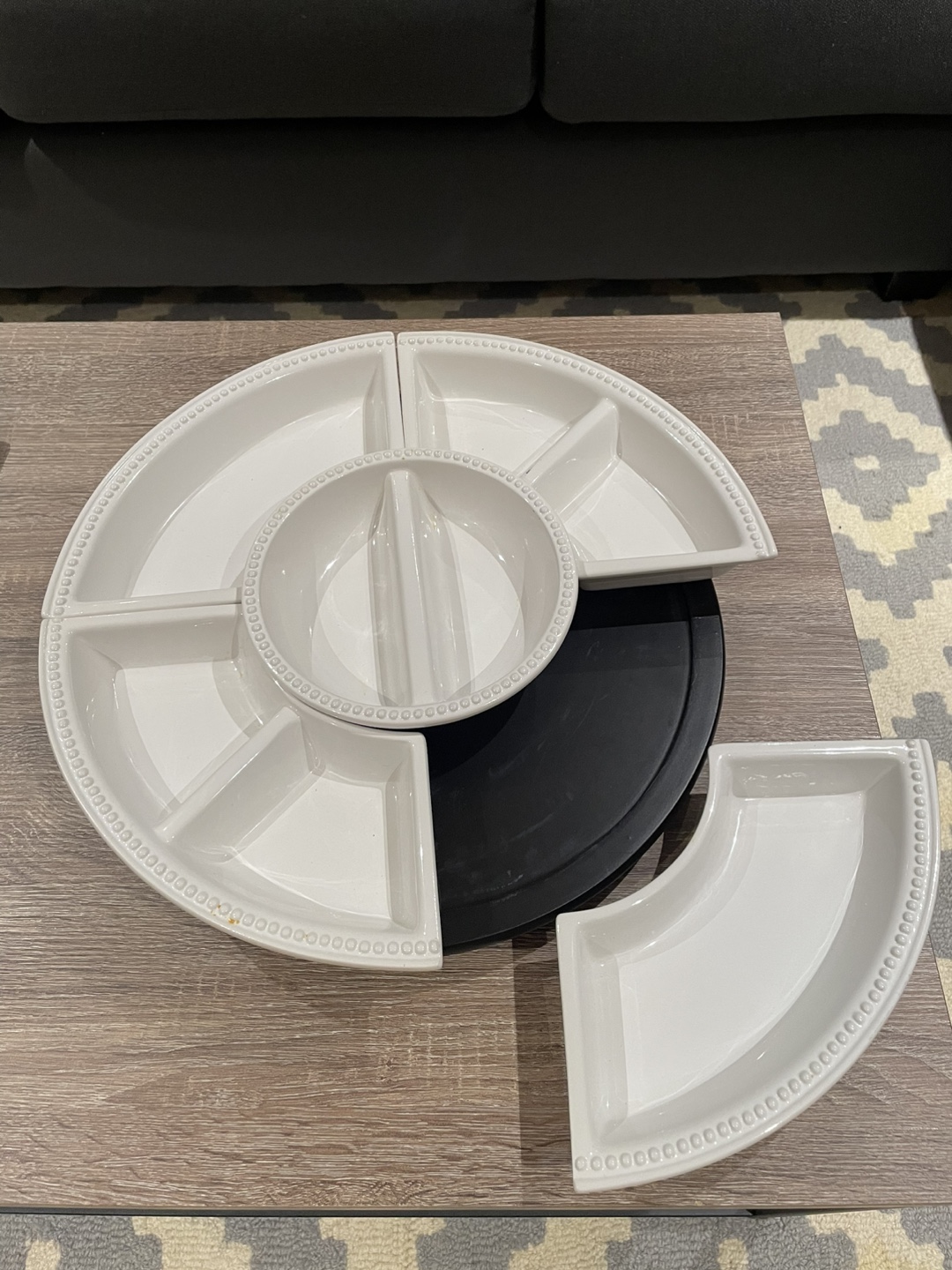 White Serving Tray - photo 2