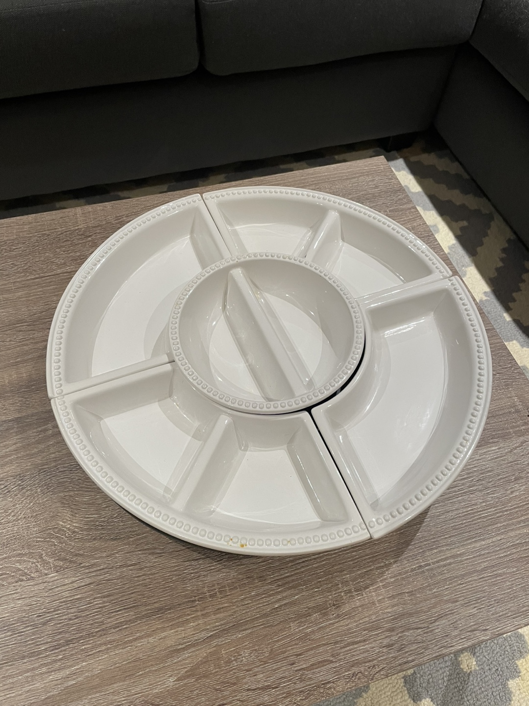 White Serving Tray