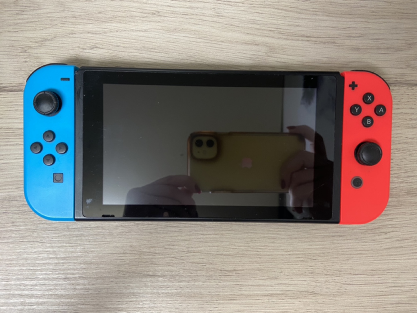 Nintendo Switch Console - Neon Blue and Red Joy-Cons - photo 2