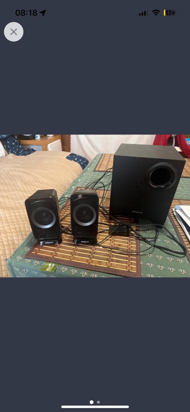 Creative T3100 Wireless 2.1 Speaker System thumbnail
