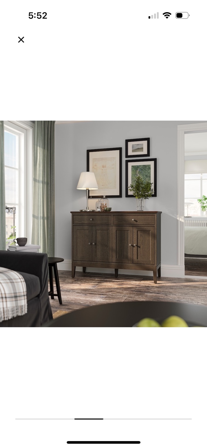 IKEA HEMNES Buffet Table Dark Brown - photo 3