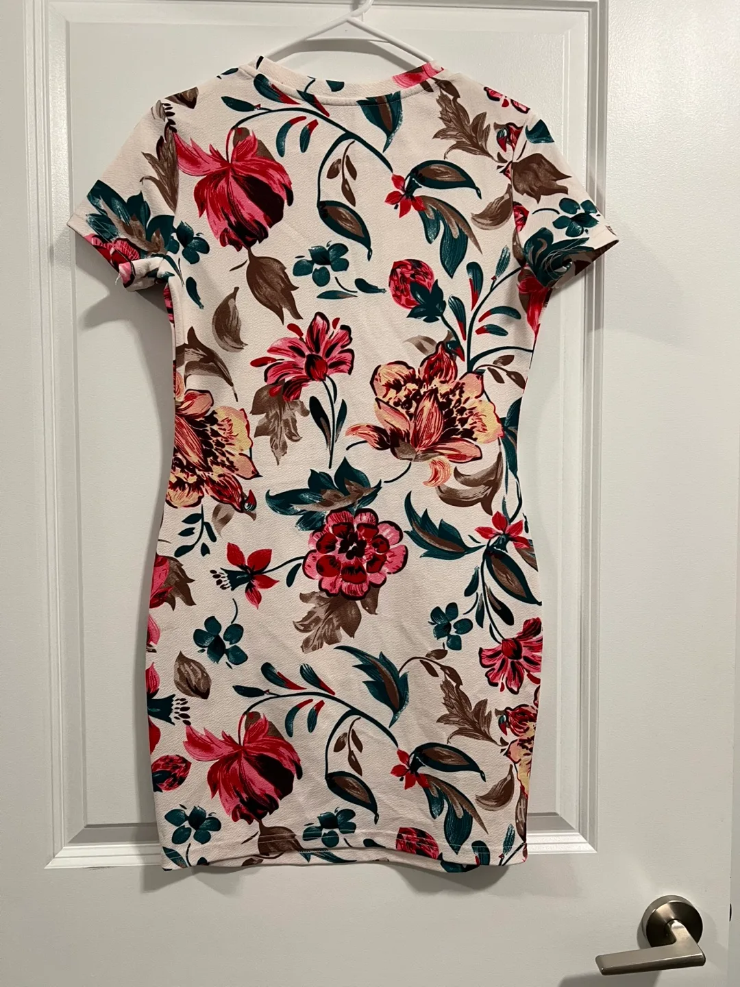 Floral Print Mini Dress SHEIN -S/M image indicator(2)