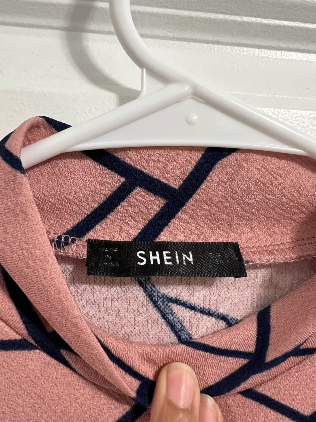 Geometric Print Dress SHEIN- S/M image indicator(3)