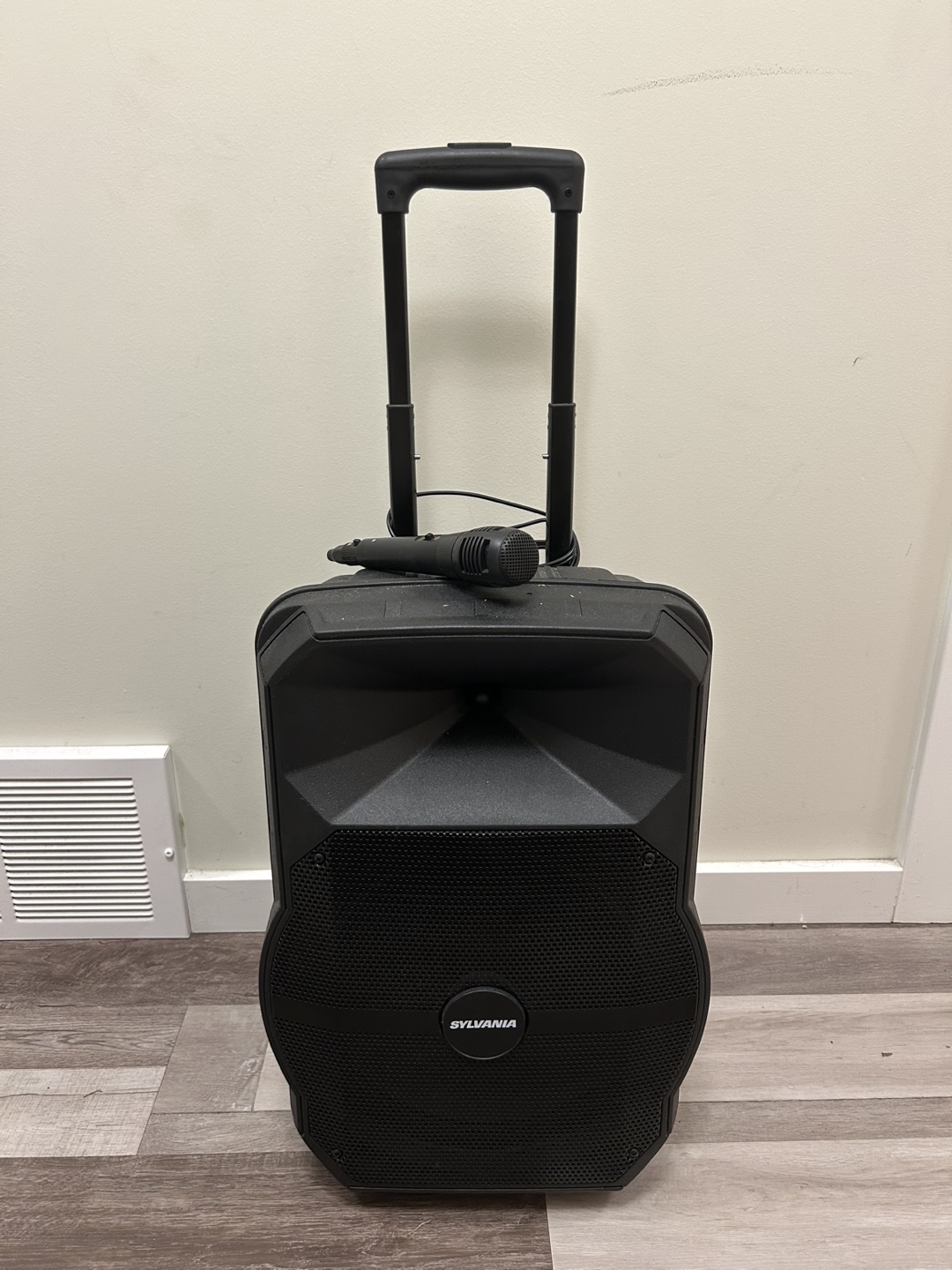 Karaoke speaker with mic