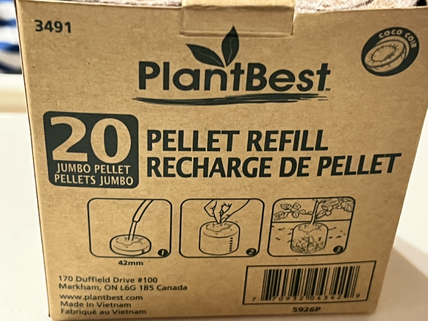 PlantBest 20 Jumbo Pellet Refill #plants #gardening