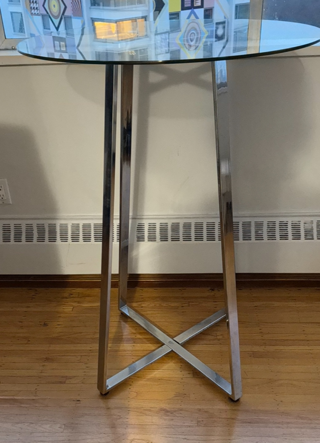 High Glass Table - photo 2