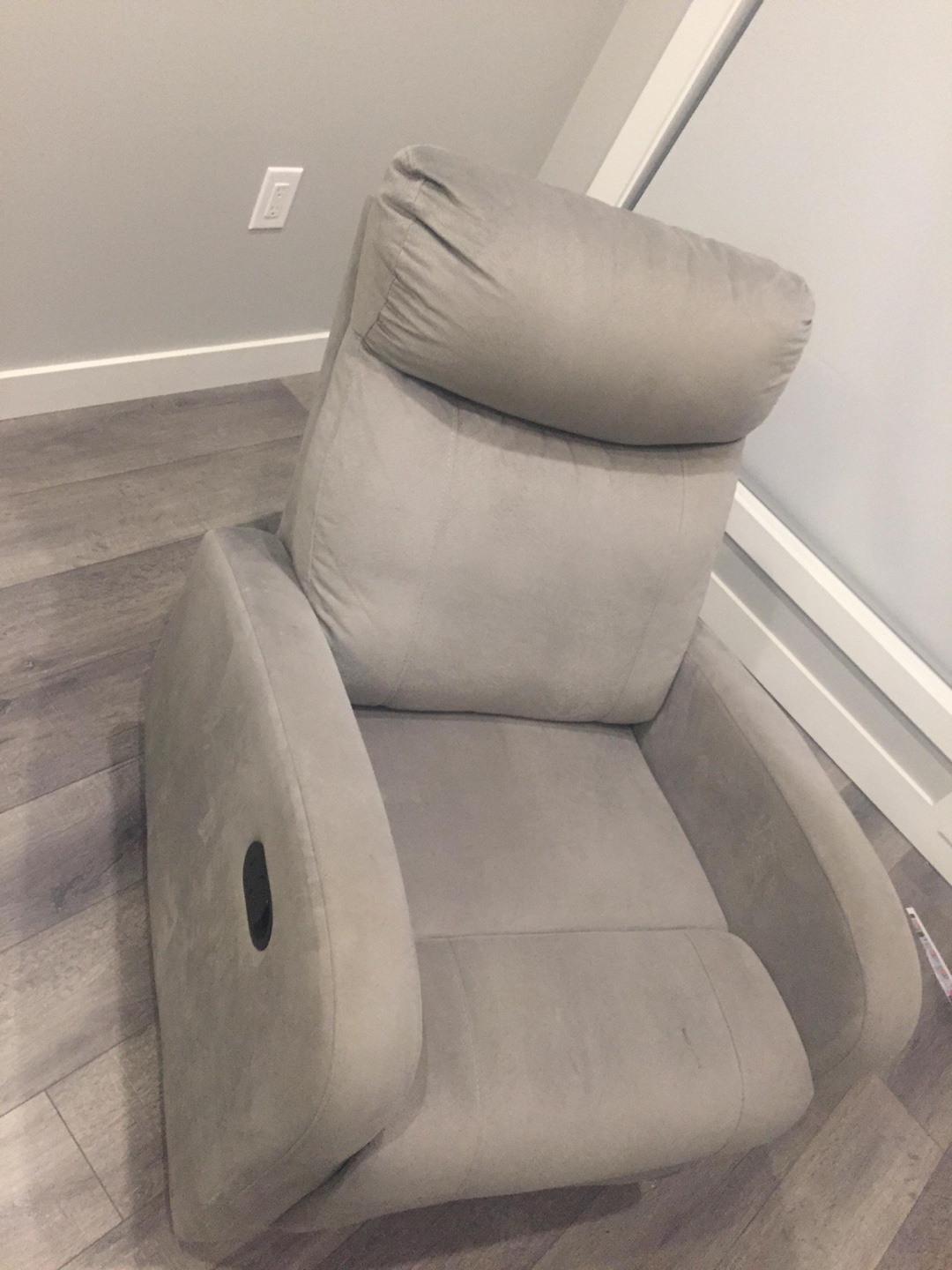Grey Recliner - photo 2