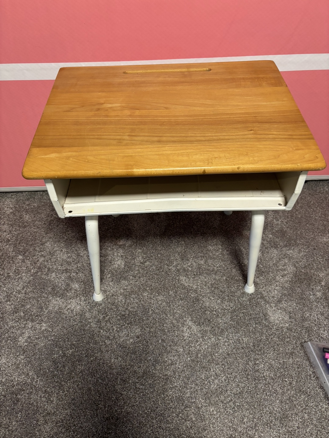 Vintage School Desk - photo 4