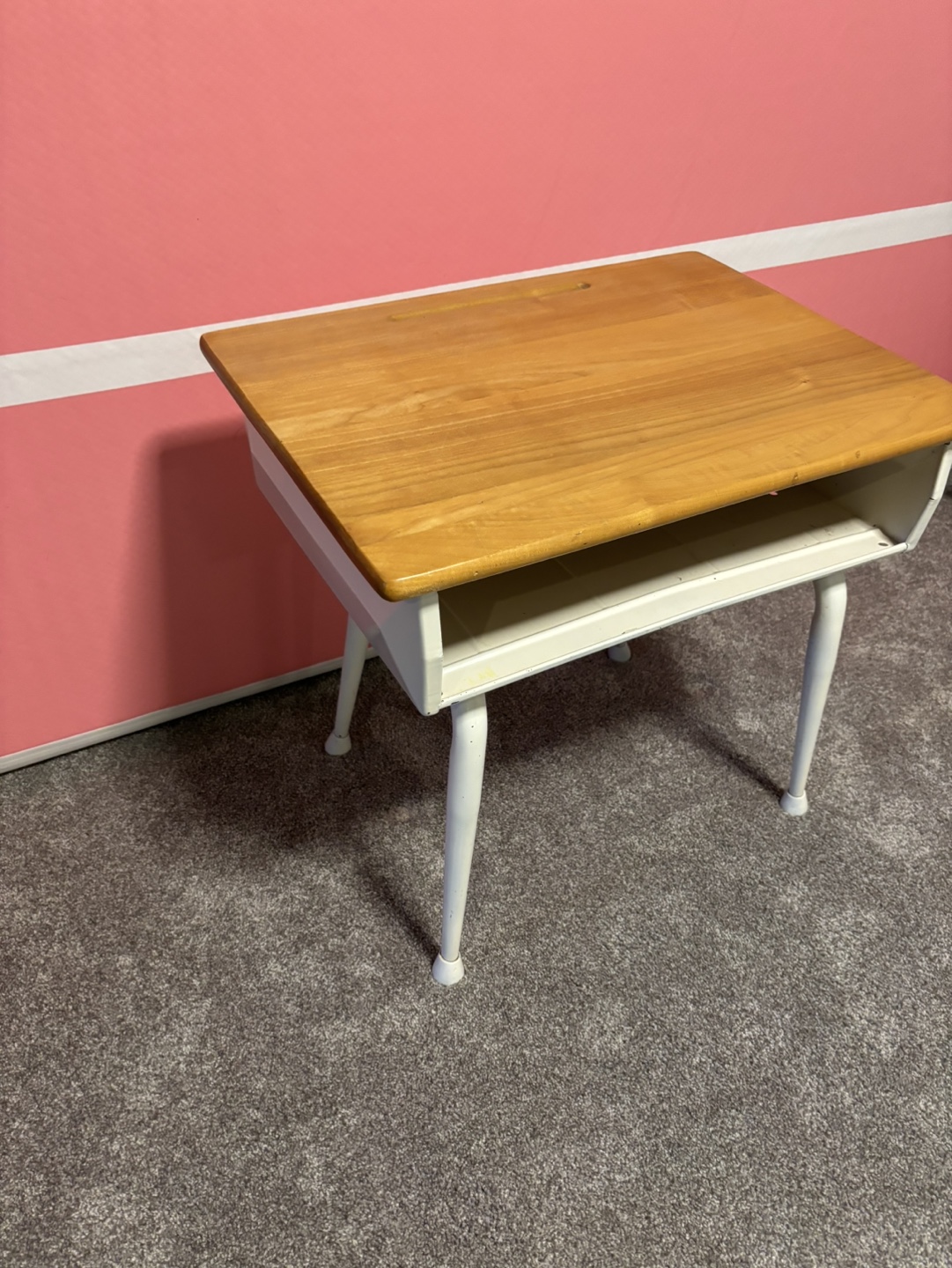 Vintage School Desk - photo 2
