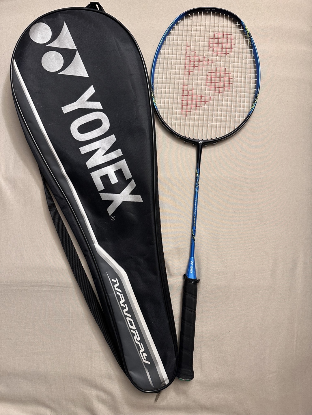 Yonex Nanoflare Junior Badminton Racket + cover