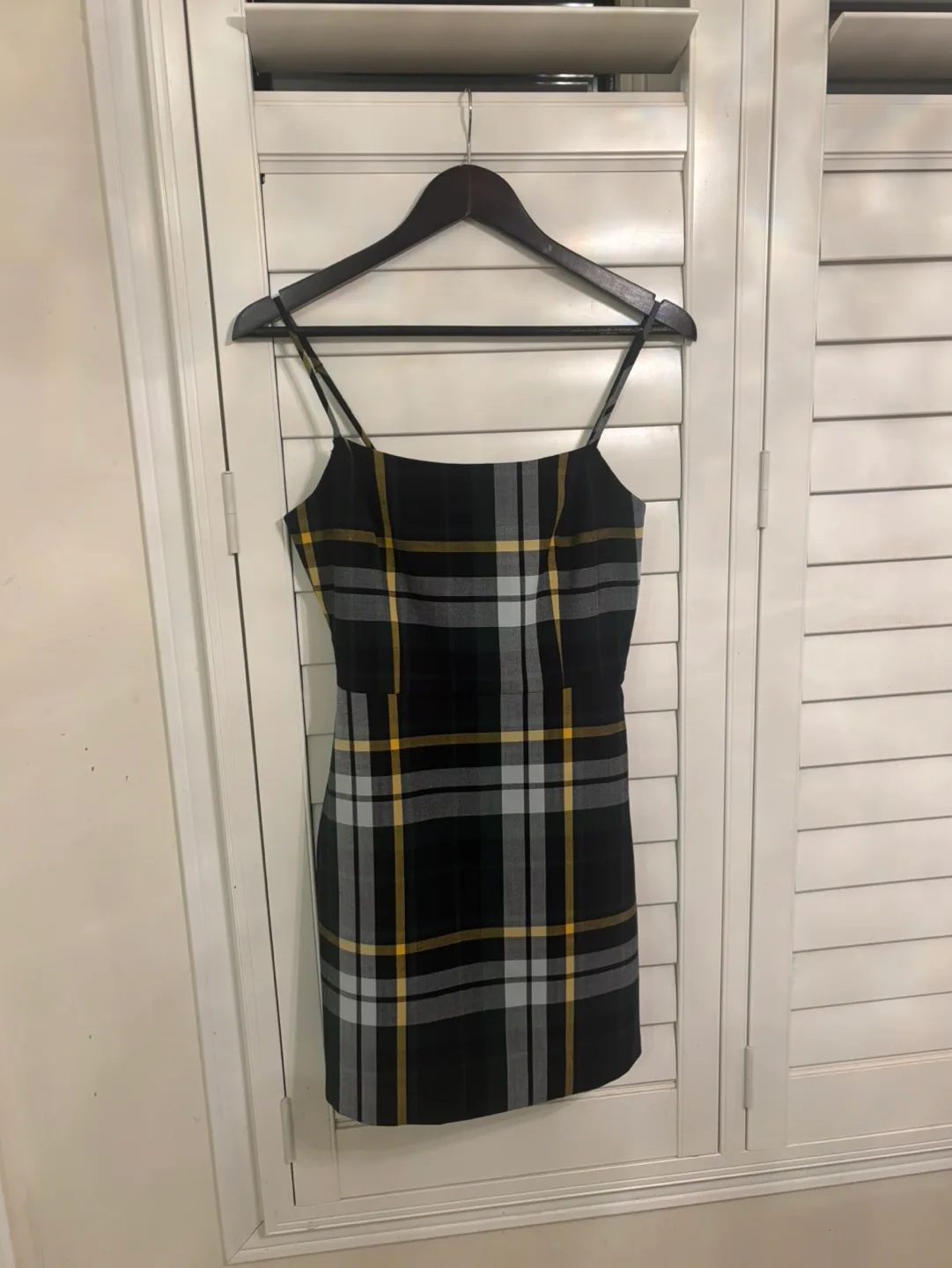 Wilfred Plaid Slip Dress thumbnail