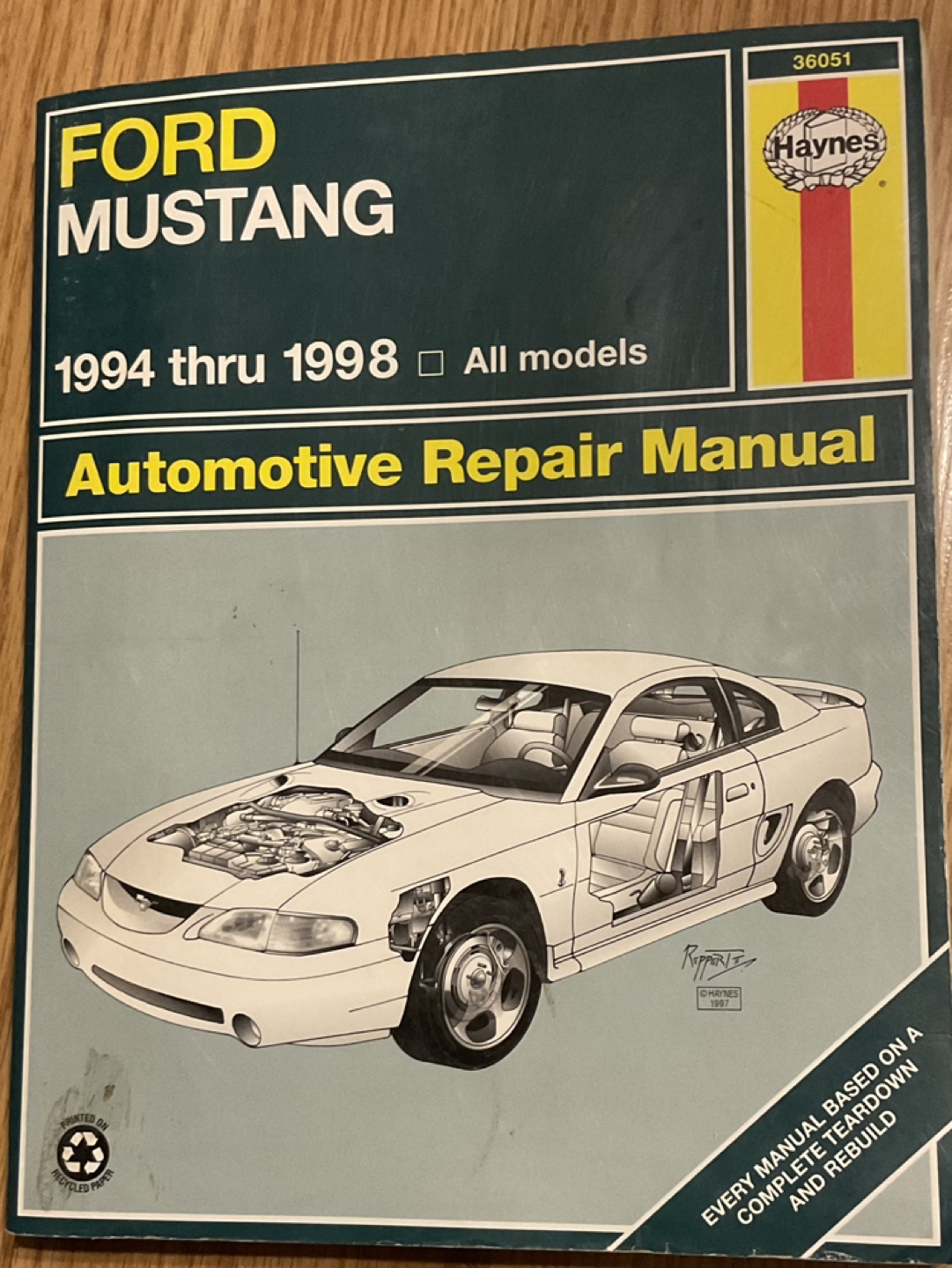 HAYNES FORD MUSTANG MANUAL