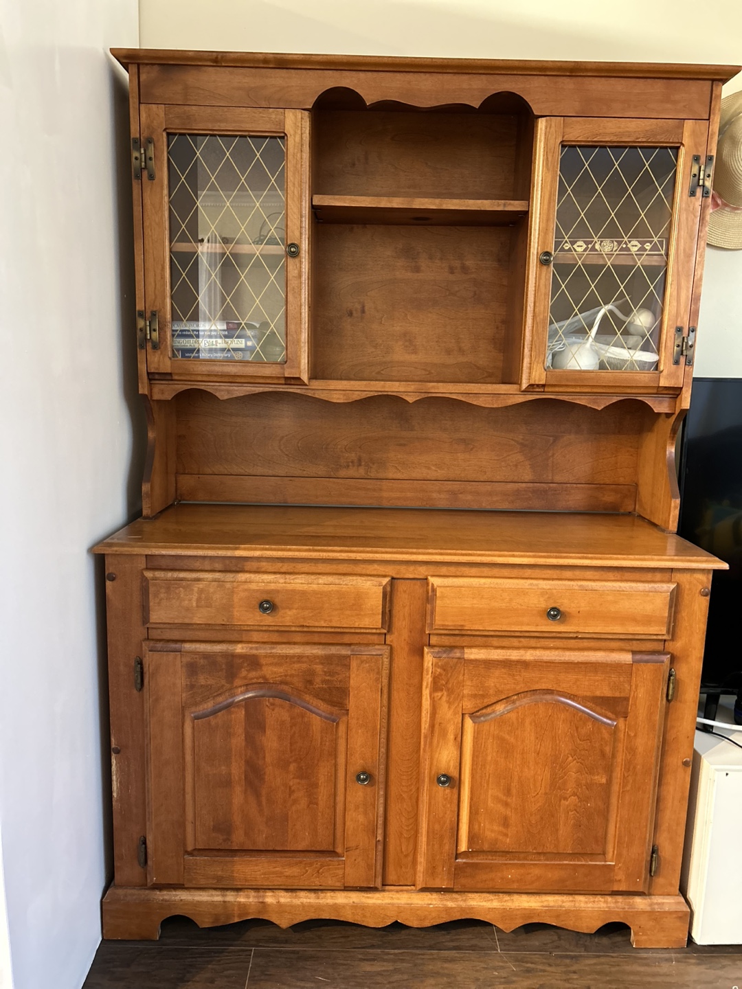 Wooden Hutch Cabinet - photo 4