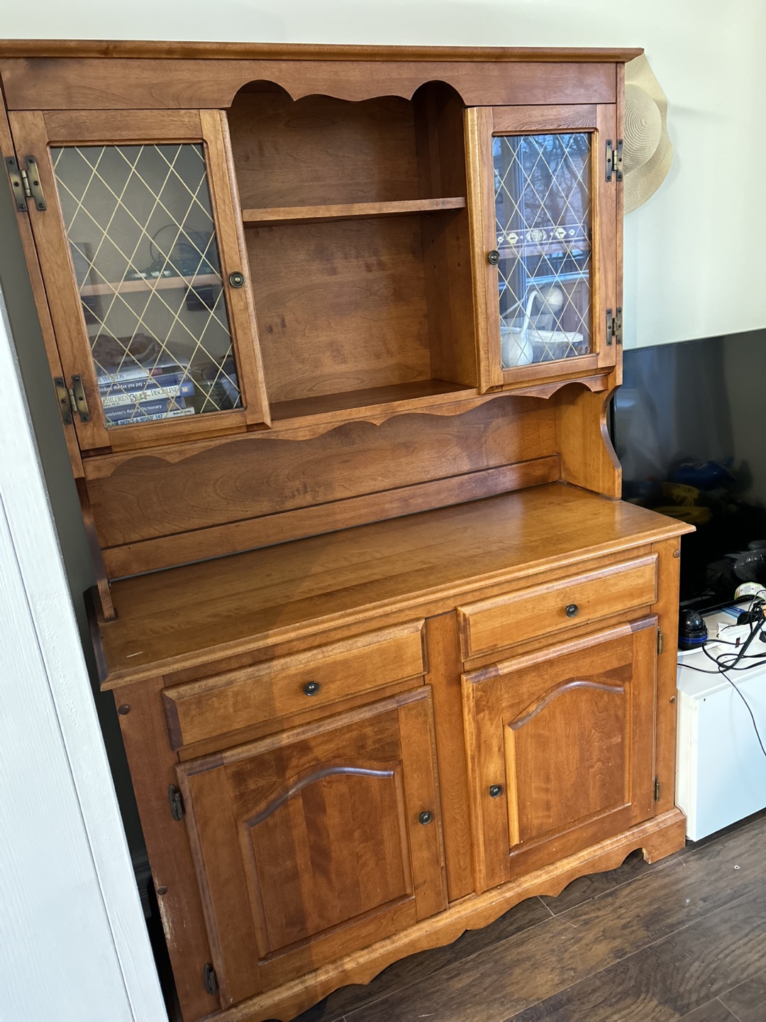 Wooden Hutch Cabinet - photo 3
