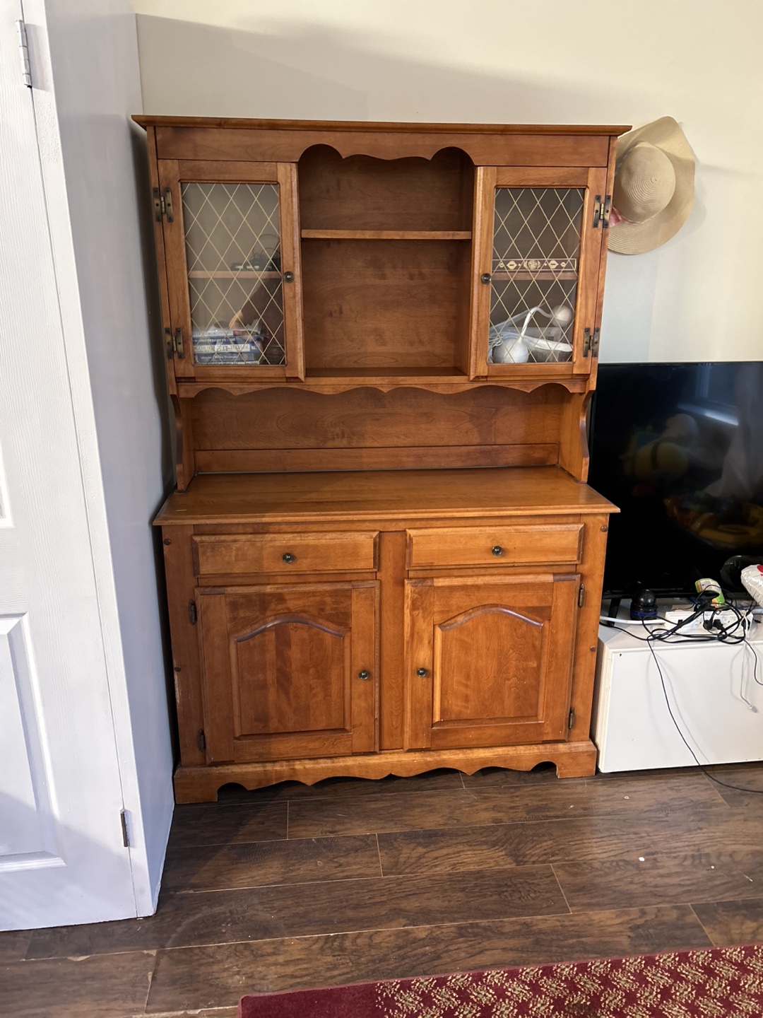 Wooden Hutch Cabinet - photo 2