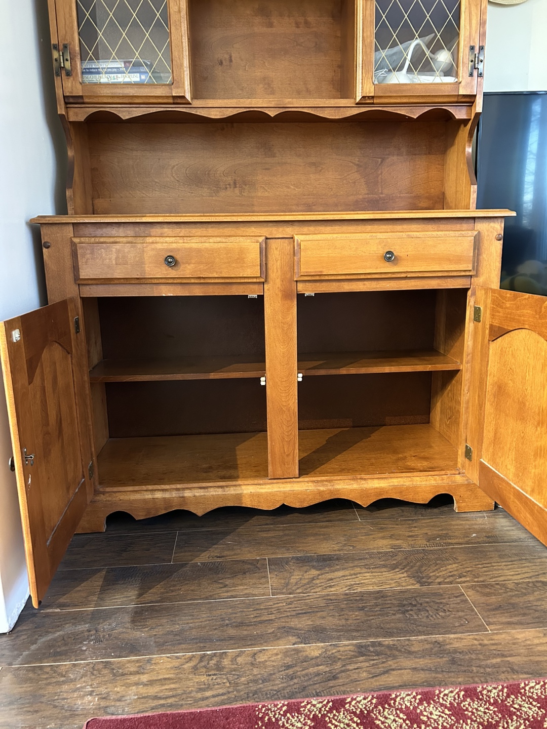 Wooden Hutch Cabinet - photo 5