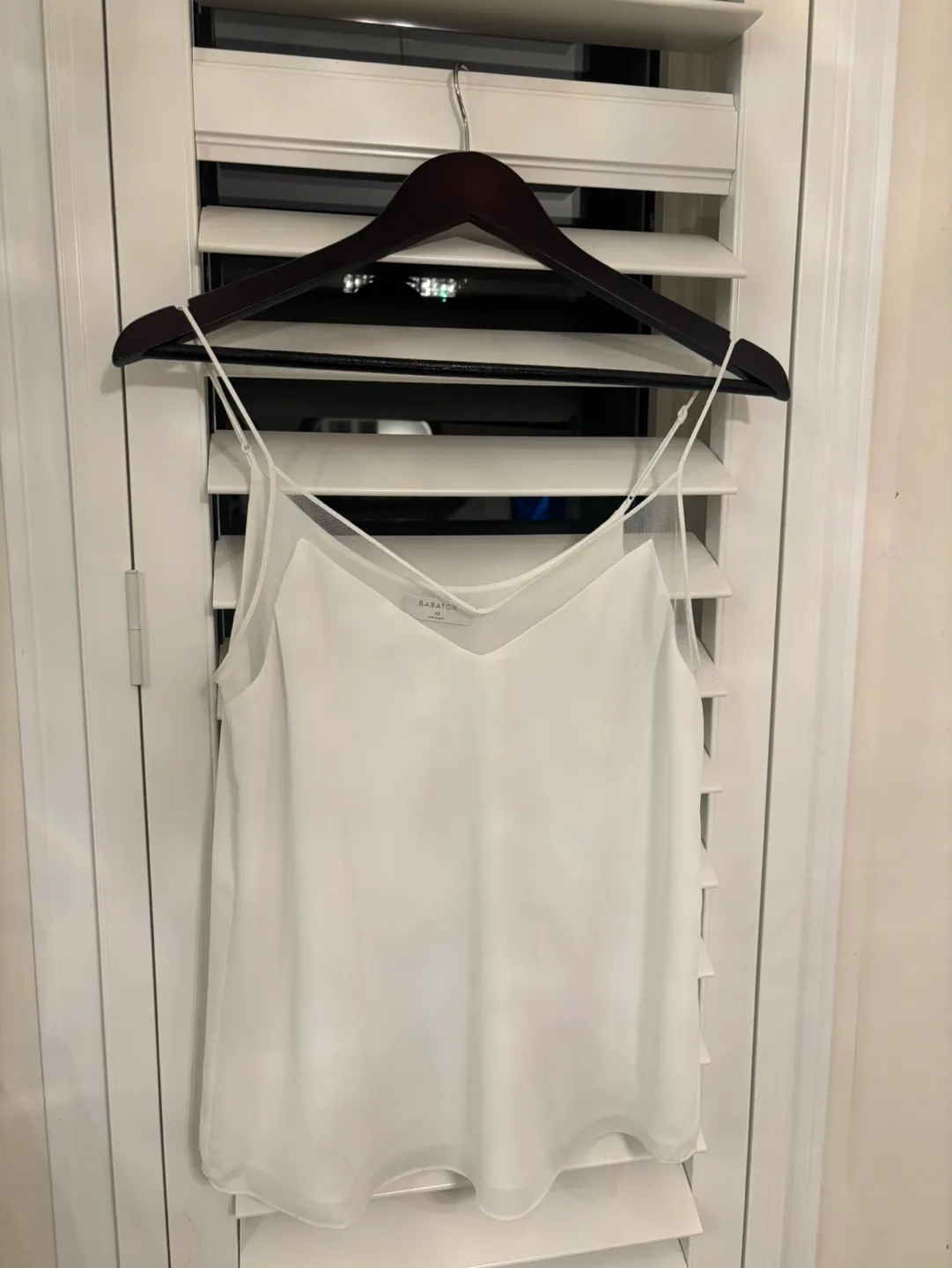 White Satin Cami Top thumbnail