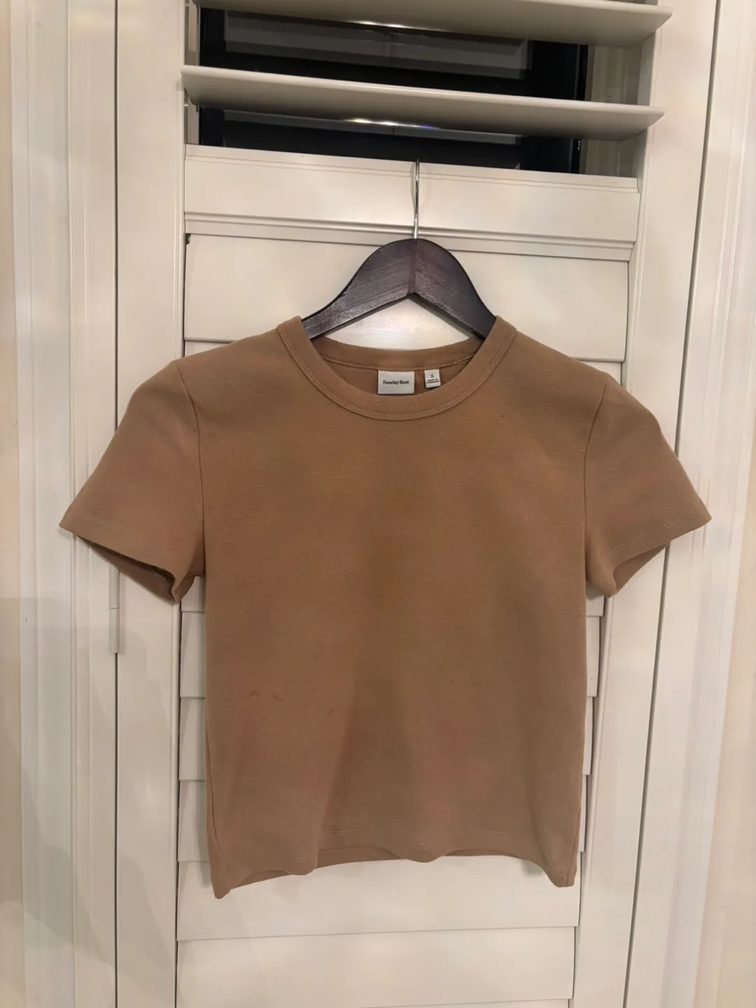 Sunday Best Tan/Brown Top thumbnail