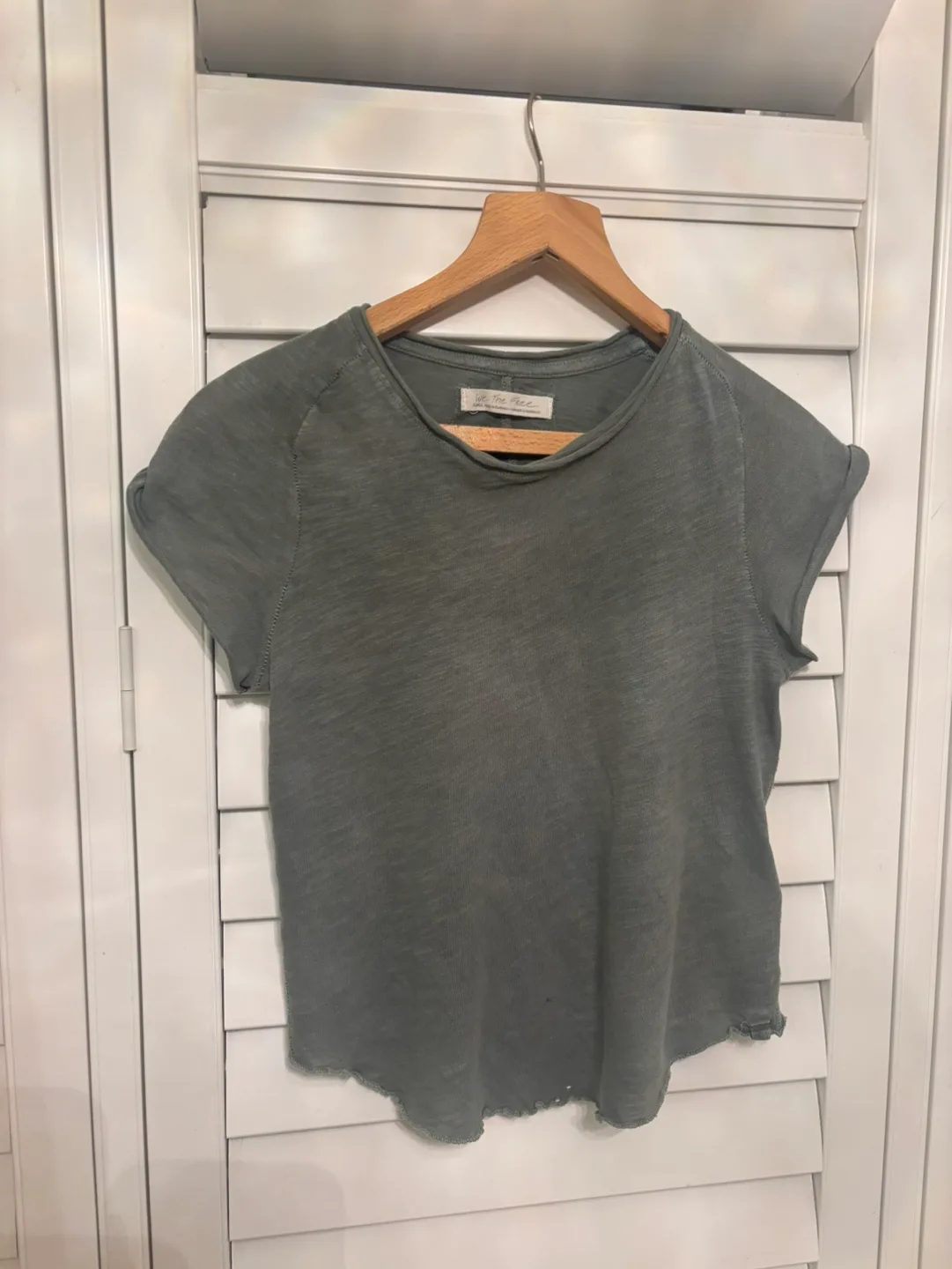 Free people green  T-Shirt thumbnail