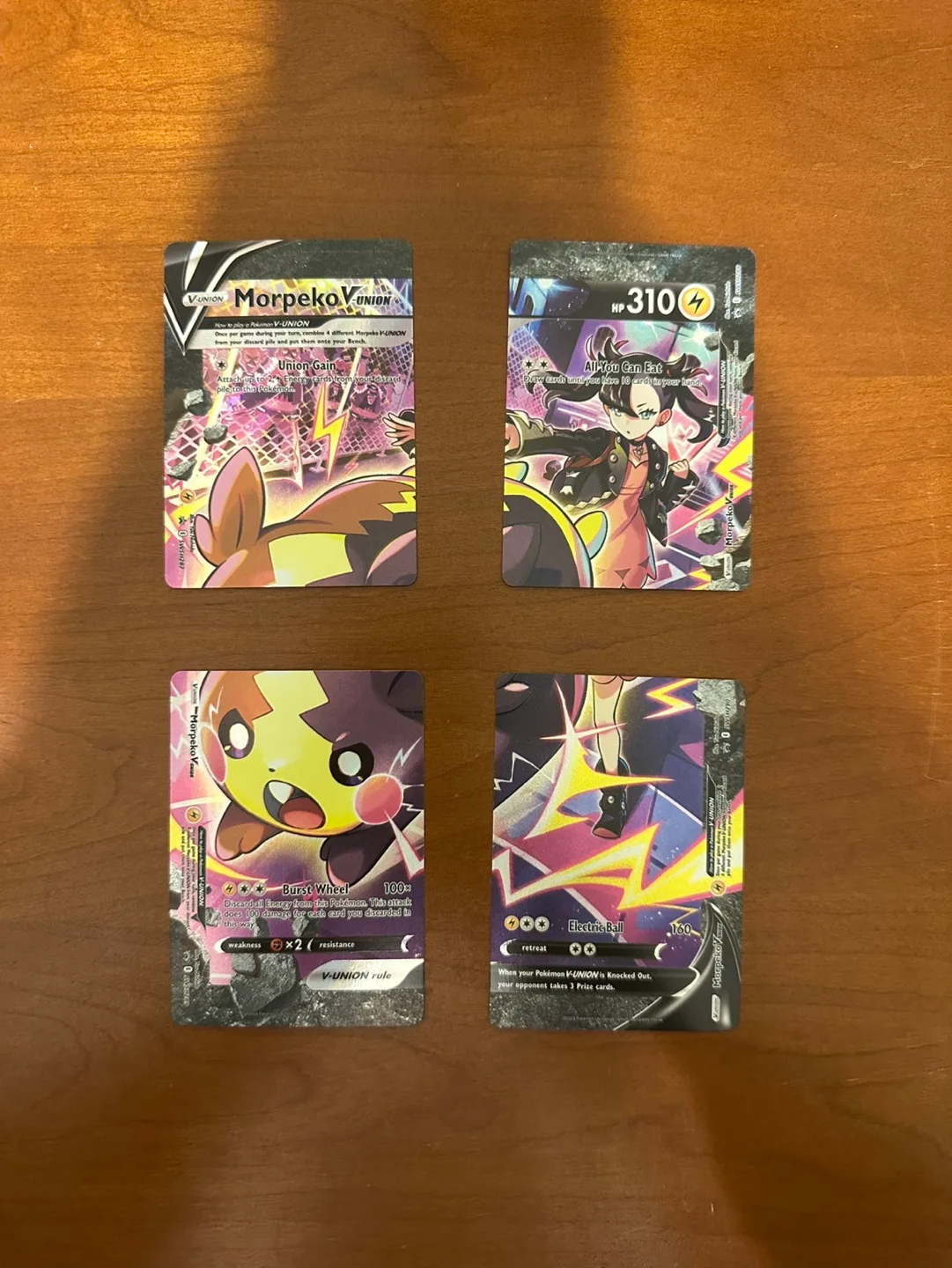 Pokemon card Morepeko V Union image indicator(2)