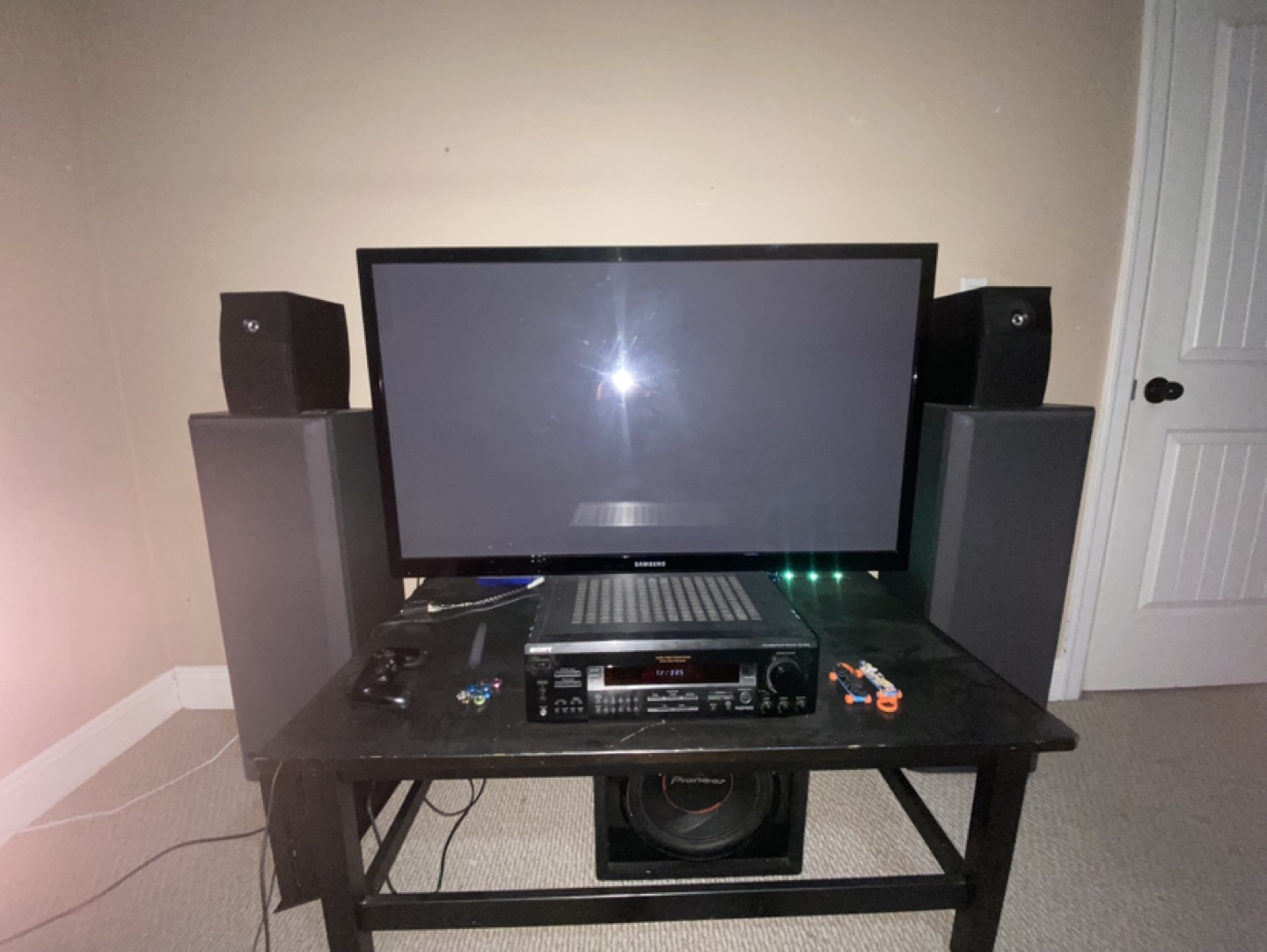 Sony Receiver, Samsung Tv55” ,speakers with huge bass and sound - photo 2