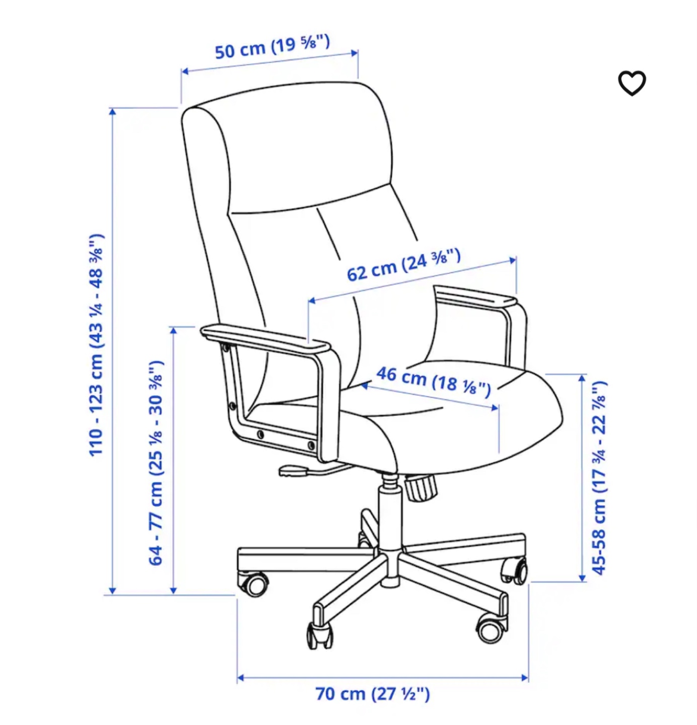 IKEA Markus Office Chair - photo 3