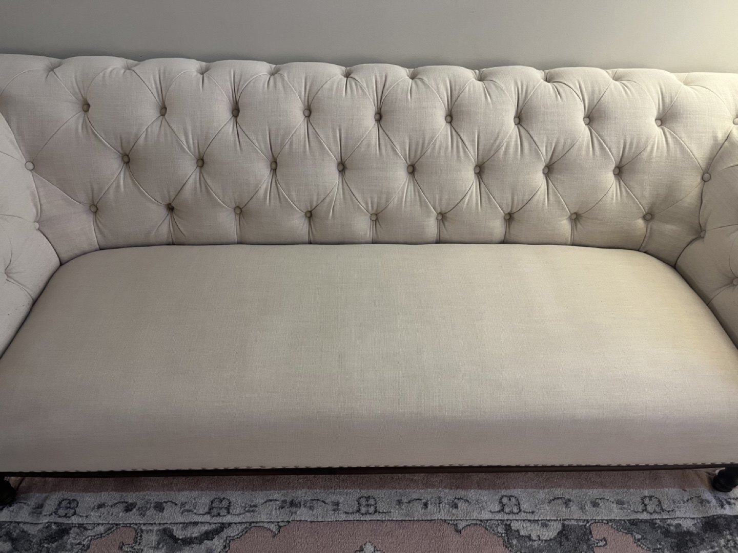 Beige Tufted Sofa from Structube - photo 2